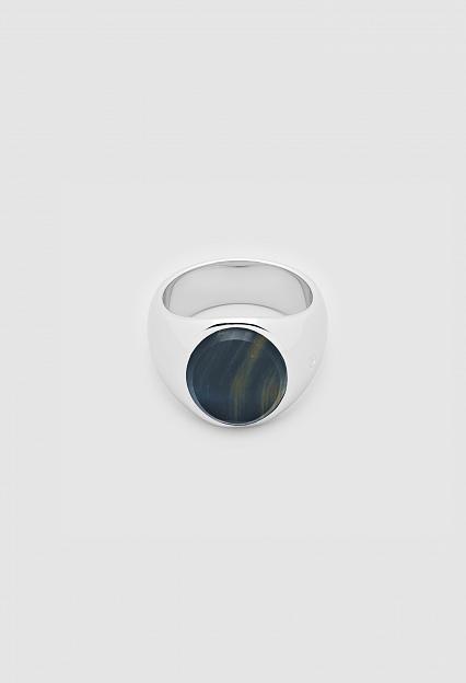 Tom Wood Oval Blue Hawk Eye